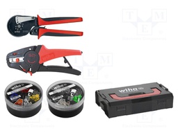 Kit: for crimping push-on connectors, terminal crimping