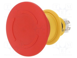 Switch: emergency stop; Stabl.pos: 2; NC + NO x2; 16mm; red; none
