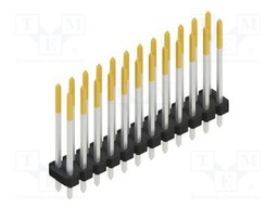 Connector: pin strips; pin header; male; PIN: 24; 2.54mm; THT; 2x12
