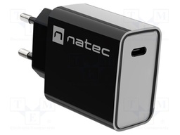 Power supply: switching; plug-in; 5÷12VDC; 3A; 20W; 83x43x27mm