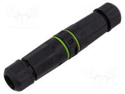 Connector: fiber optic; coupler; SC; for cable; ways: 2; straight