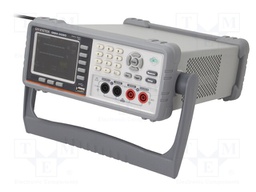 Tester: battery tester; LCD TFT 3,5" (320x240),color; VDC: 8/80V