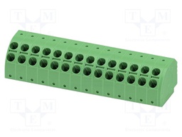 PCB connector, nominal cross section: 2.5 mm?, color: green,