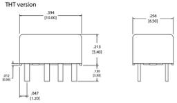 Relay: electromagnetic; DPDT; Ucoil: 5VDC; 0.5A/125VAC; 2A/30VDC