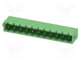 PCB headers, nominal cross section: 2.5 mm?, color: green, n