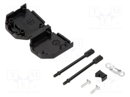 Enclosure: for D-Sub connectors; D-Sub 9pin,D-Sub HD 15pin