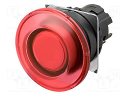 Switch: push-button; 22mm; Stabl.pos: 2; mushroom; Pos: 2