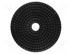 Polishing disk; 125mm; Granularity: 100; Mounting: bur