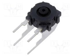 Switch: microswitch TACT; Pos: 2; 0.02A/24VDC; OFF-(ON); round