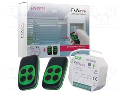 Gate controller; F&Wave; 868MHz; 100m; FW-KEY x2,FW-TO1S1