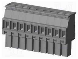 Connector: pluggable terminal block; plug; female; angled 90°