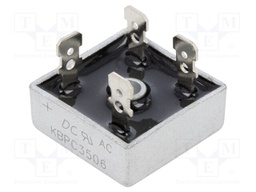 Bridge rectifier: single-phase; Urmax: 600V; If: 35A; Ifsm: 400A