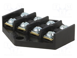 Terminal block; screw terminal; ways: 4; 2.5mm2; terminals: 8; 450V