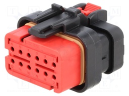 AS 16, 12P PLUG ASSY,RD,KEY 1