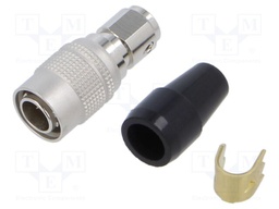 Connector: circular; HR10; Locking: push-pull; plug; male; 2A; PIN: 4