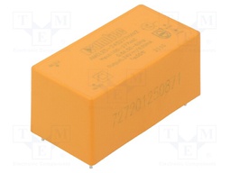 Converter: AC/DC; 20W; Uout: 24VDC; Iout: 0.83A; 85%; Mounting: PCB