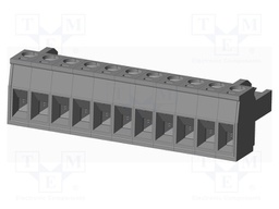 Connector: pluggable terminal block; plug; female; straight; grey