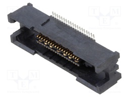 Connector: PCB to PCB; male; PIN: 38; 0.64mm; Series: MICTOR; SMT