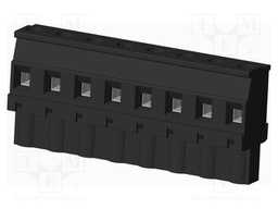 Connector: pluggable terminal block; plug; female; angled 90°