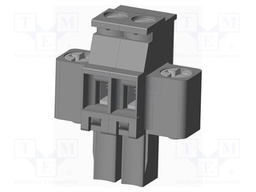 Connector: pluggable terminal block; plug; female; angled 90°