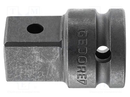 Reduction; socket spanner; square; 3/4"; 1/2"; steel; 44mm