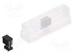 Connector: pin strips; pin header; male; PIN: 6; 2.54mm; SMT; 2x3