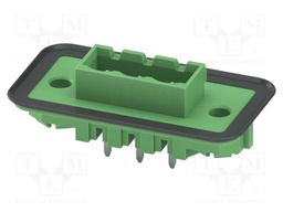 Feed-through header, nominal cross section: 2.5 mm?, color: 