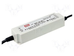 Power supply: switching; LED; 60W; 20VDC; 3A; 90÷305VAC; 127÷431VDC