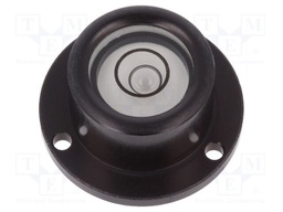 Spirit level; mounting flange, for bolting surface; H: 10mm