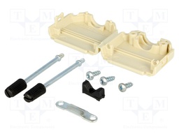 Enclosure: for D-Sub connectors; D-Sub 15pin,D-Sub HD 26pin