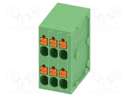 PCB terminal block, rated current: 10 A, rated voltage (III/