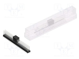 Connector: pin strips; pin header; male; PIN: 46; 2.54mm; SMT; 2x23