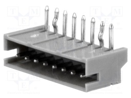 Socket; wire-board; male; 1.5mm; PIN: 8; THT; 100V; 1A; tinned; 20mΩ