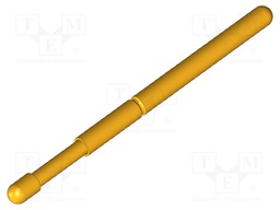 Test needle; Operational spring compression: 2.4mm; 4A; Ø: 1mm