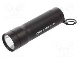 Torch: LED; IP54; 100lm; L: 102mm; Ø: 28mm; Range: 50m; 6000K; -10÷40°C
