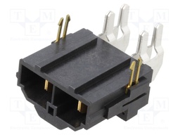 MiniFit Sr Hdr Assy 093 Clip 2 Ckt Gold