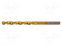 Drill bit; for metal; Ø: 4mm; high speed steel