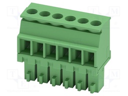 PCB connector, nominal cross section: 1.5 mm?, color: green,