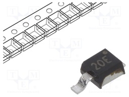 Diode: Schottky rectifying; SMD; 20V; 1A; Ufmax: 0.455V; DO216AA