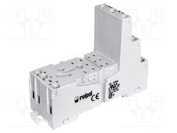 Socket; PIN: 11; 10A; 300VAC; Mounting: DIN,on panel; Series: R3,R3N
