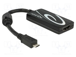 Adapter; HDMI socket,USB B micro socket,USB B micro plug
