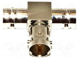 BNC; -50÷150°C; BNC plug x3; 75Ω; female x3