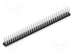 Connector: pin strips; pin header; male; PIN: 62; 2.54mm; THT; 2x31