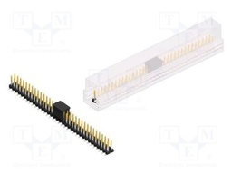 Connector: pin strips; pin header; male; PIN: 68; 2.54mm; SMT; 2x34