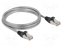 Patch cord; U/FTP; Cat: 6a; RJ45 plug,both sides; Cu; 2m; LSZH