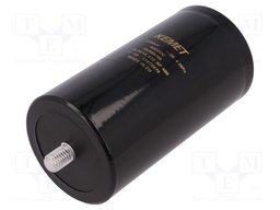 Capacitor: electrolytic; 4700uF; 400VDC; Leads: screw; ESR: 33mΩ