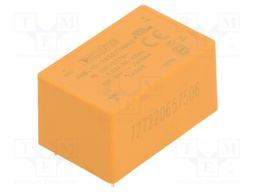 Converter: AC/DC; 10W; 85÷305VAC; Usup: 100÷430VDC; Uout: 24VDC