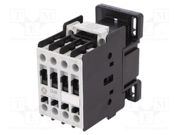 Contactor: 3-pole; NO x3; Auxiliary contacts: NC; 110Ć·120VAC; 9A