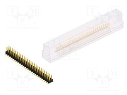Connector: pin strips; pin header; male; PIN: 52; 2.54mm; SMT; 2x26