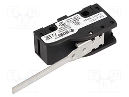 Microswitch SNAP ACTION; with lever; SPDT; 6A/250VAC; 5A/24VDC